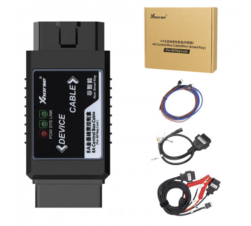 Адаптер Xhorse Toyota 8A (XD8ANKEN) для программирования ключей через OBD2