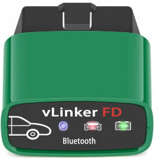 Автосканер Vgate Vlinker FD+ с приложением Forscan