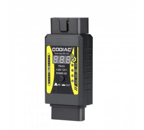 GODIAG GT106 PLUS — преобразователь напряжения 24V в 12V для автодиагностики