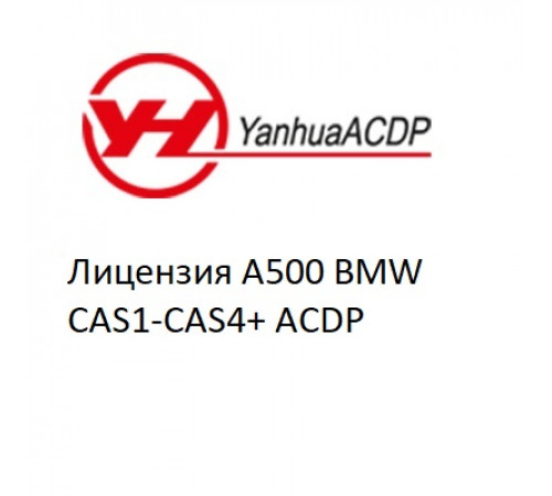 Лицензия A500 BMW CAS1-CAS4+ ACDP Лицензия A500 BMW CAS1-CAS4+ ACDP