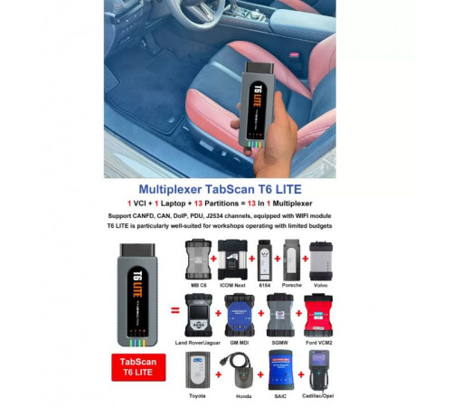 TabScan T6 Lite для работы с дилерскими программами TabScan T6 Lite для работы с дилерскими программами