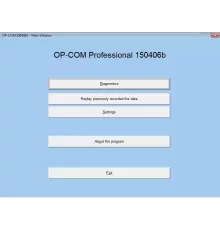 OP COM Professional c обновленным ПО