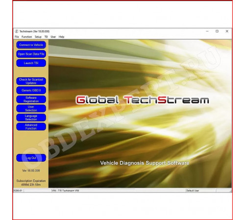 Активация TechStream 18 для Toyota и Lexus: настройка J2534 (OpenPort, Scanmatik и др.)