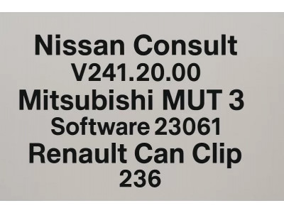 Руководство по установке Can Clip, MUT 3 и Nissan Consult для адаптера VNCI RNM