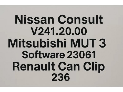 Установка Can Clip, MUT 3 и Nissan Consult для VNCI RNM